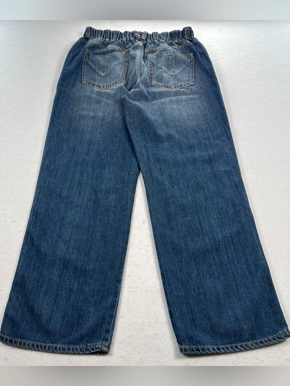 HUDSON Jeans Remi High Rise Straight Leg Ankle Womens Sz 31 Elastic Waist